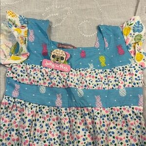 NWT Jelly the Pug cotton cute dress size 10